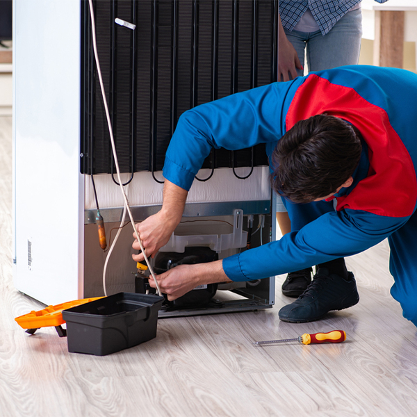 how much do you charge for refrigerator repair services in Templeton VA